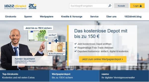 Die 1822 Bank ist eine Vertriebsgesellschaft der Frankfurter Sparkasse (FraSpa).