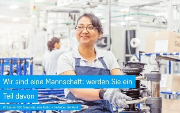 Thyssenkrupp - ein Unternehmen mit Mitarbeitern in 80 Ländern