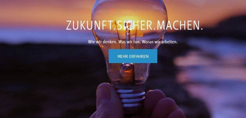 So präsentiert sich RWE auf seiner Webseite