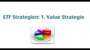 Die Besten ETF Strategien - Value ETF Strategie erklärt