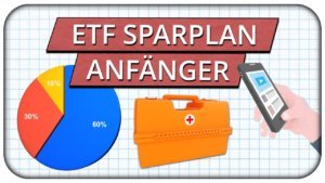 ETF Sparplan ab 25€ einrichten Praxisbeispiel - Portfolio Schritt-für-Schritt für Anfänger