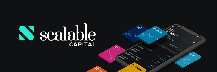 Logo von Scalable Capital - ETF-Sparplan