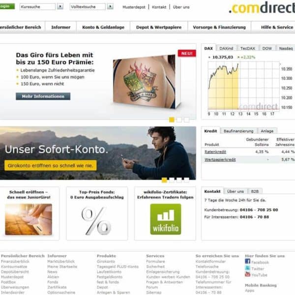 comdirect Aktiendepot