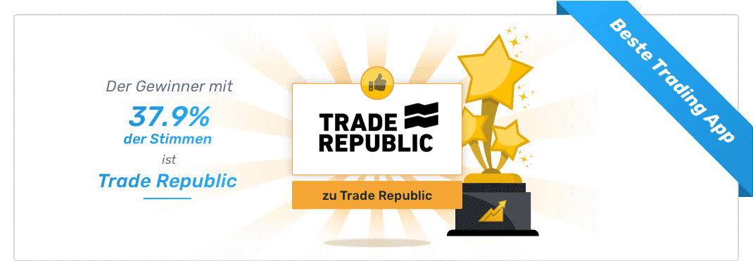 Trade Republic Gewinner - Börsen-Apps