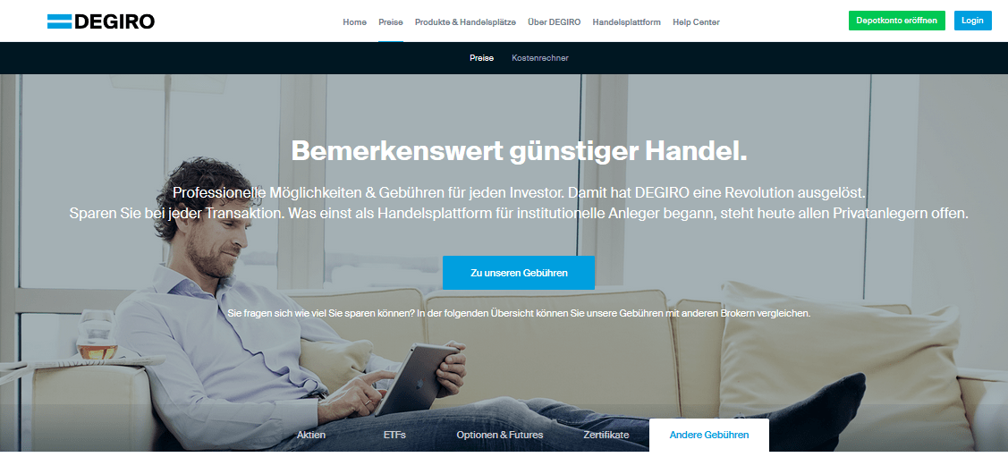 DEGIRO Bemerkenswert günstig