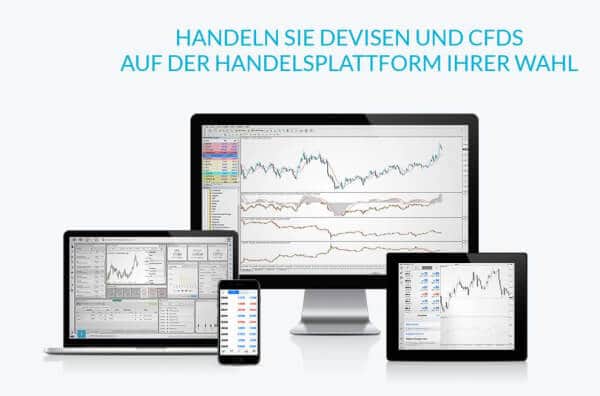 Die JFD Brokers Handelsplattform ist auch mobil nutzbar