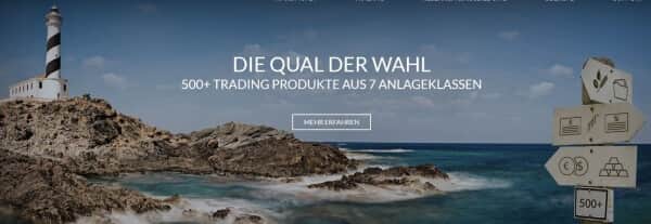 So präsentiert sich JFD Brokers auf seiner Webseite