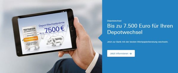 Deutsche Bank Depotwechsel