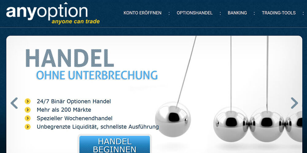 Any Options Erfahrungen Any Options Erfahrungen