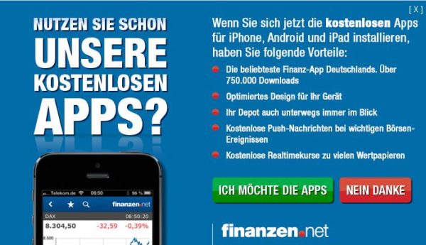 finanzen.net Apps