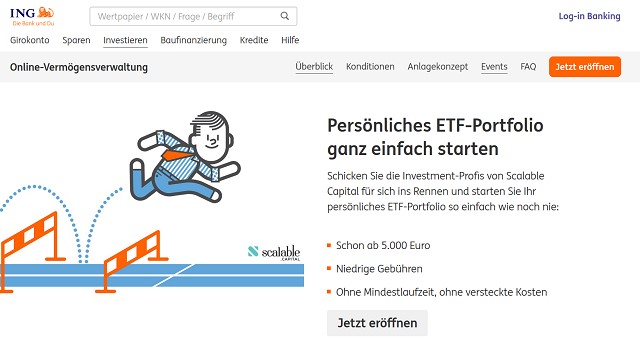 ING etf portfolio