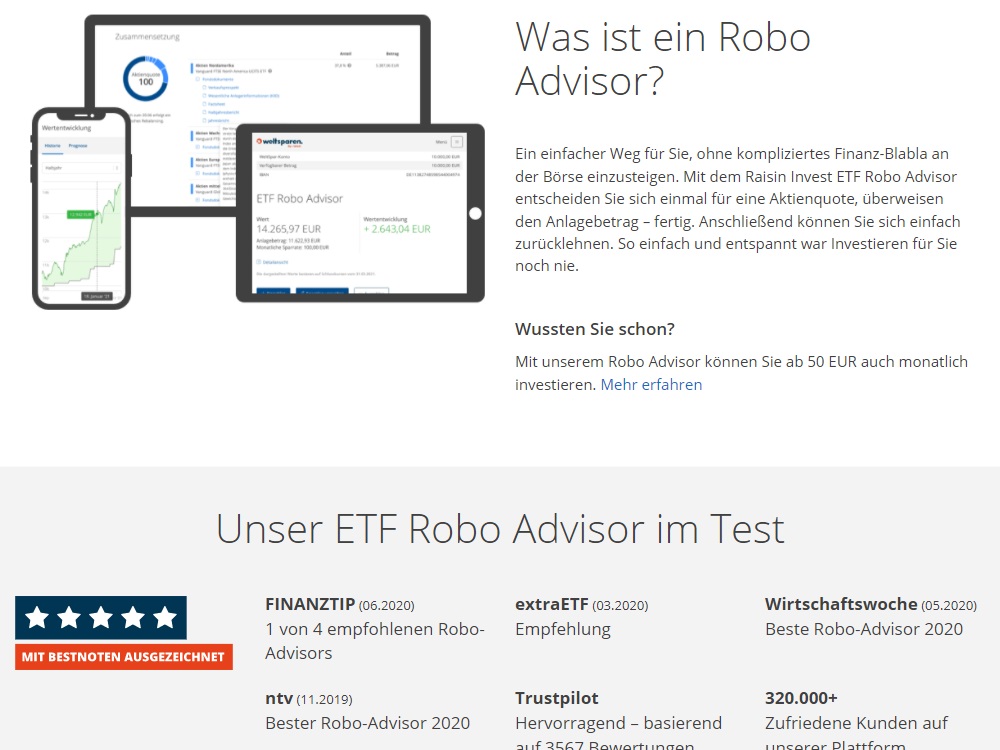 WeltSparen Erfahrungen und Tests für Raisin Invest