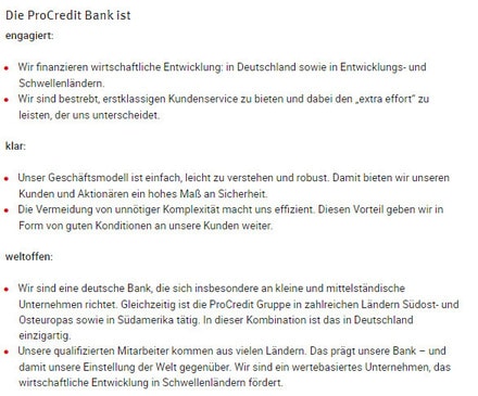 Procredit Bank Festgeldkonto Test Erfahrungen 2019