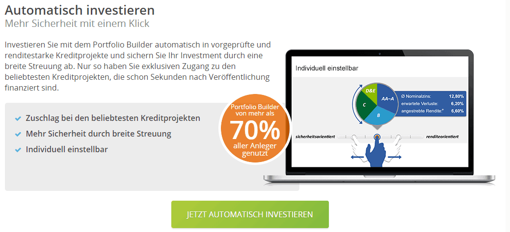 Auxmoney Portfolio Builder