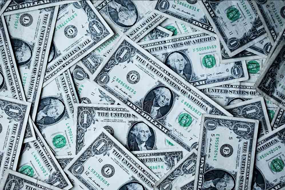 US Dollar Geldscheine - aktien vor dividende verkaufen