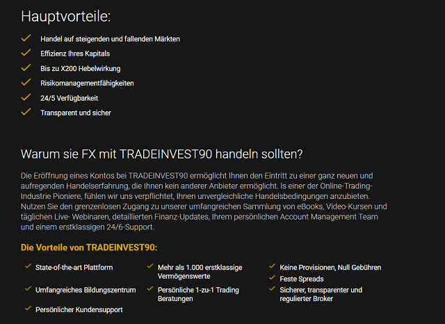 Tradinvest 90 Hebel