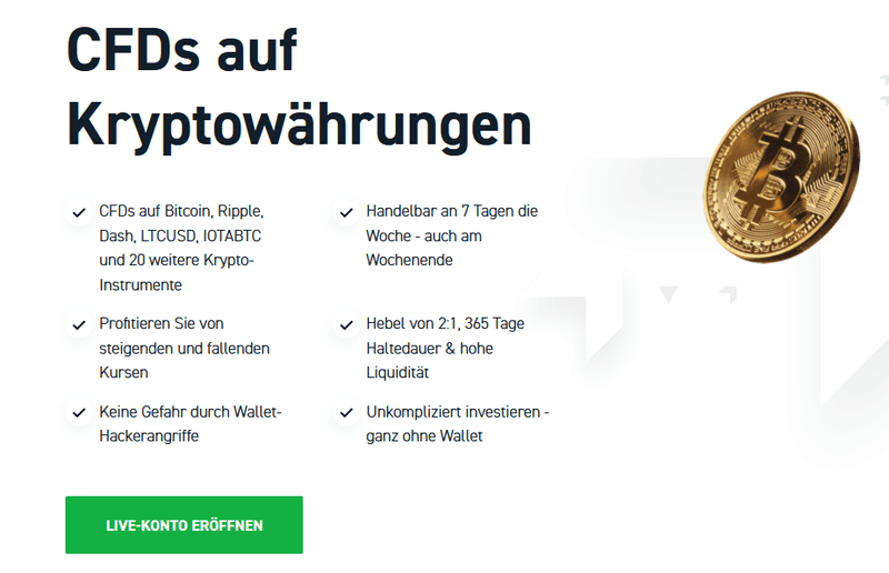 xtb webseite in kryptowährungen investieren