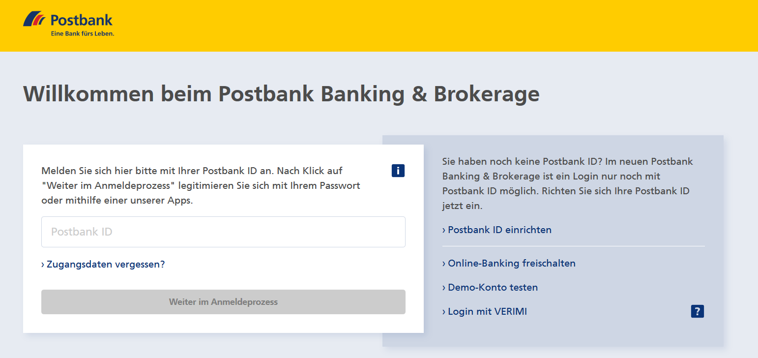 Postbank ID