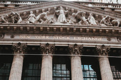 Die New York Stock Exchange an der Wallstreet