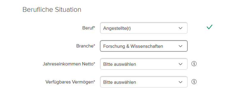 Eröffnung eines Consorsbank Depots