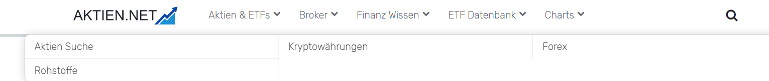 Aktienanalyse Tool bei Aktien.net Schritt 1