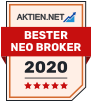 Broker Auszeichnung: Bester Neo Broker 2020