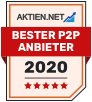 Broker Auszeichnung: Bester P2P Anbieter 2020