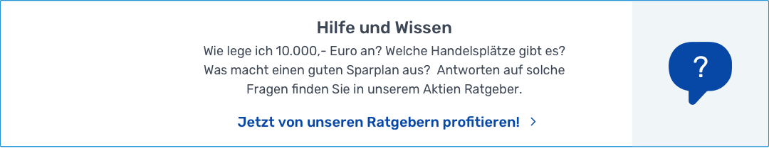 Hilfe und Wissen Schaltfläche