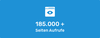 Über 185.000 Seitenaufrufe