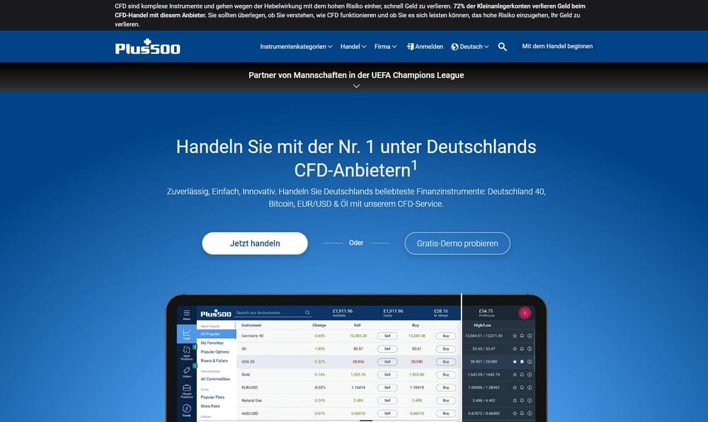 Plus500 Handel - Bitcoin Ratgeber